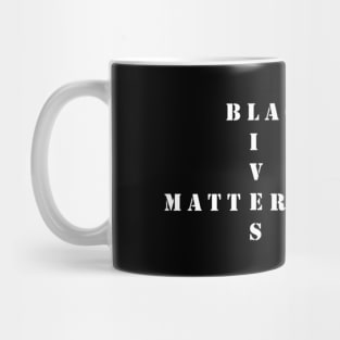 Black Lives Matter Mug, Sticker, Pin Mug